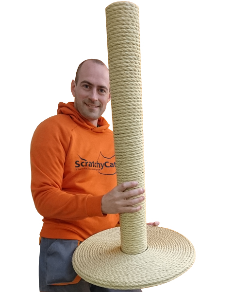 100% Sisal Large and Chunky Cat Scratching Post