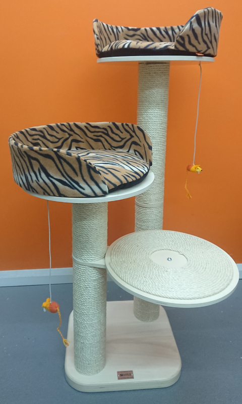 Ultimate Series Cat Tree with Roped Platform | ScratchyCats