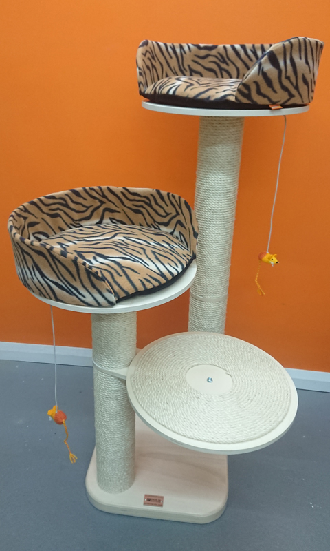 Ultimate Series Cat Tree with Roped Platform | ScratchyCats
