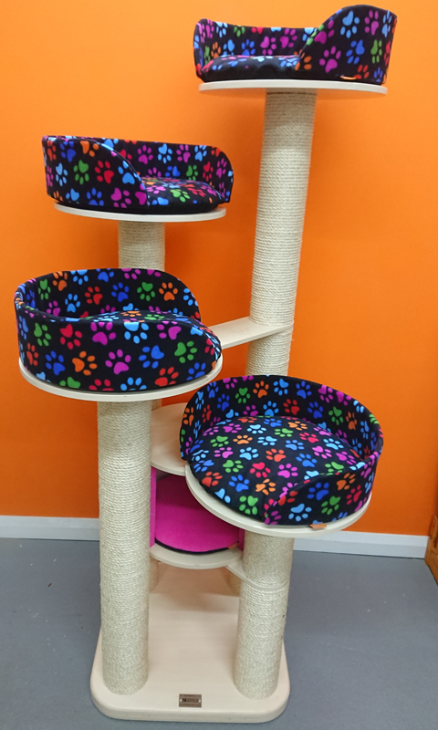 Ultimate Series Cat Tree with 4 Beds | ScratchyCats