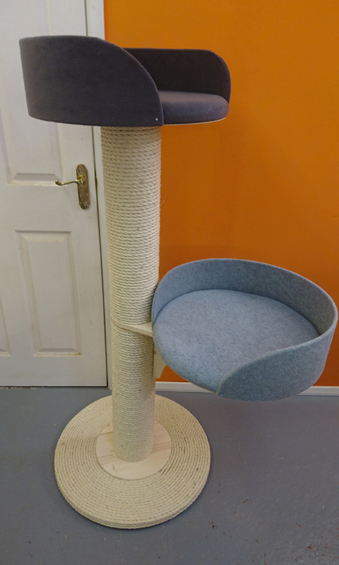 Multi-Coloured Cat Scratching Post | ScratchyCats