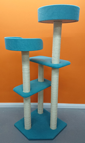 Teal Cat Scratching Post | ScratchyCats